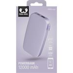 Fresh n Rebel Powerbank 12.000 mAh USB-C-Ultra Fast Charging & 20W PD Dreamy Lilac