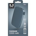 Fresh n Rebel Powerbank 12.000 mAh USB-C-Ultra Fast Charging & 20W PD Dive Blue