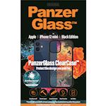 PanzerGlass ClearCase Apple iPhone 12 mini - Black Edition - Anti-Bacterial