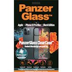 PanzerGlass ClearCase Apple iPhone 12 Pro Max - Black Edition - Anti-Bacterial