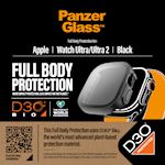 PanzerGlass Full Body Apple Watch Ultra 2/Ultra with D3O - 49mm - Black